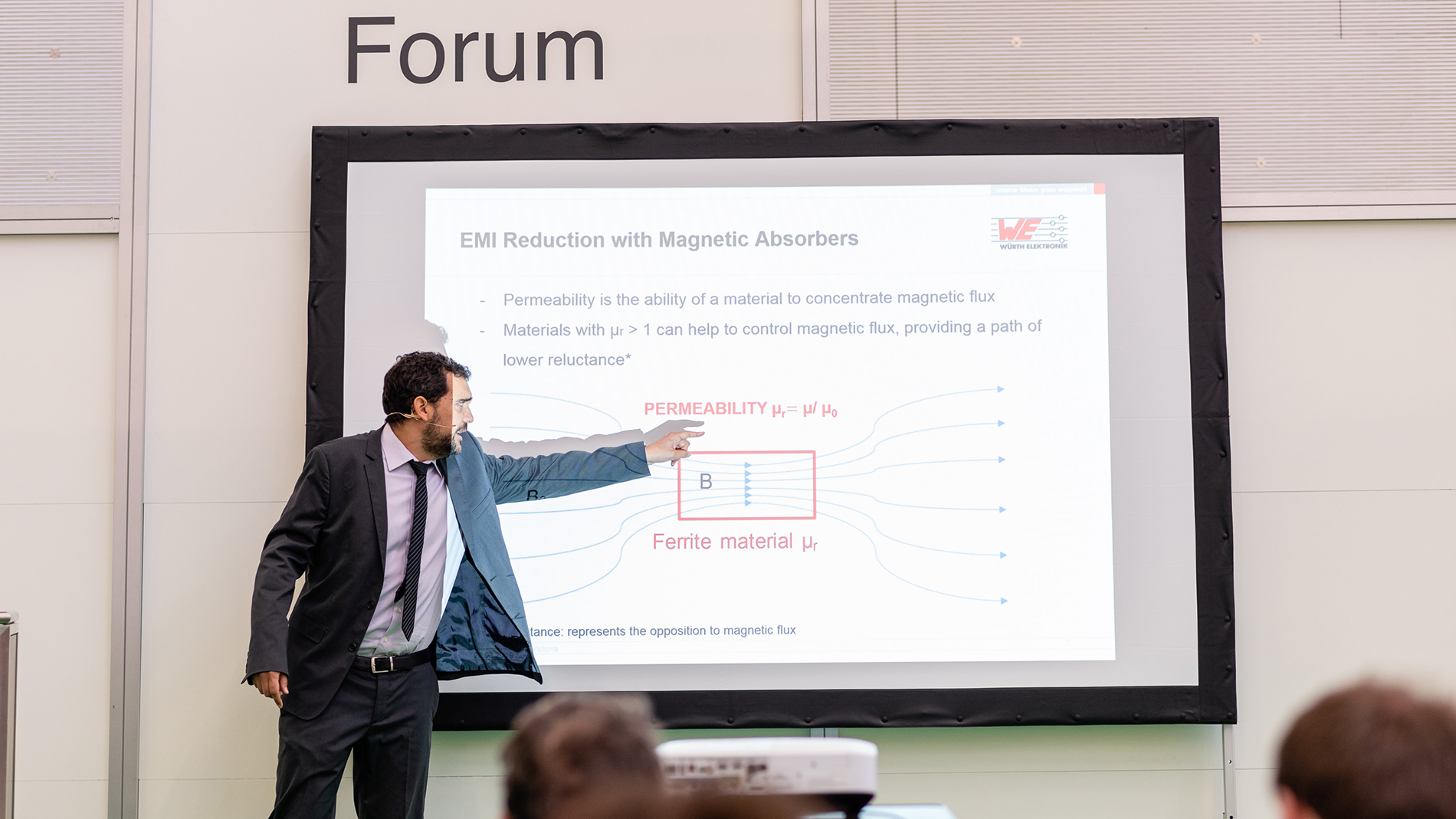 Jorge Victoria, Würth Elektronik eiSos GmbH & Co. KG, on "EMI reduction with magnetic absorbers"