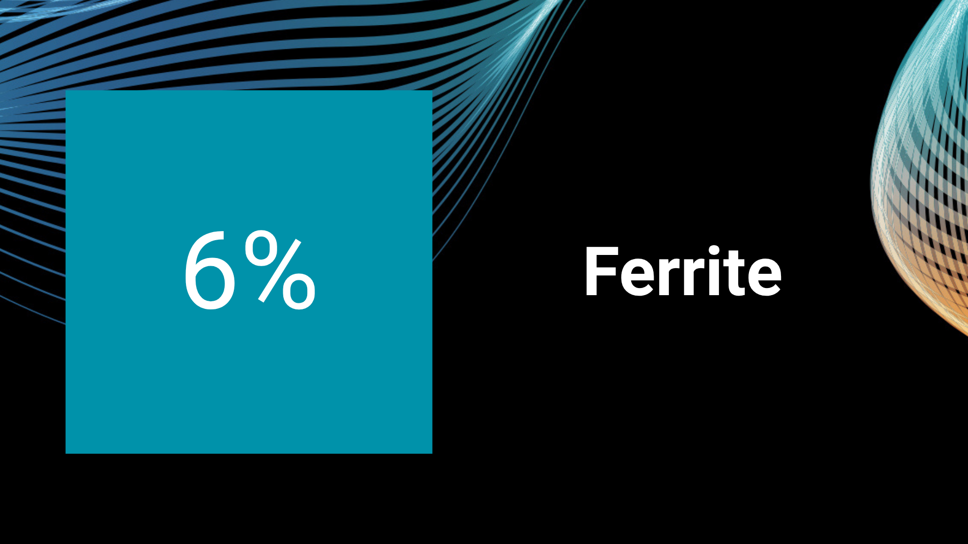 EMV: Ferrite = 9%