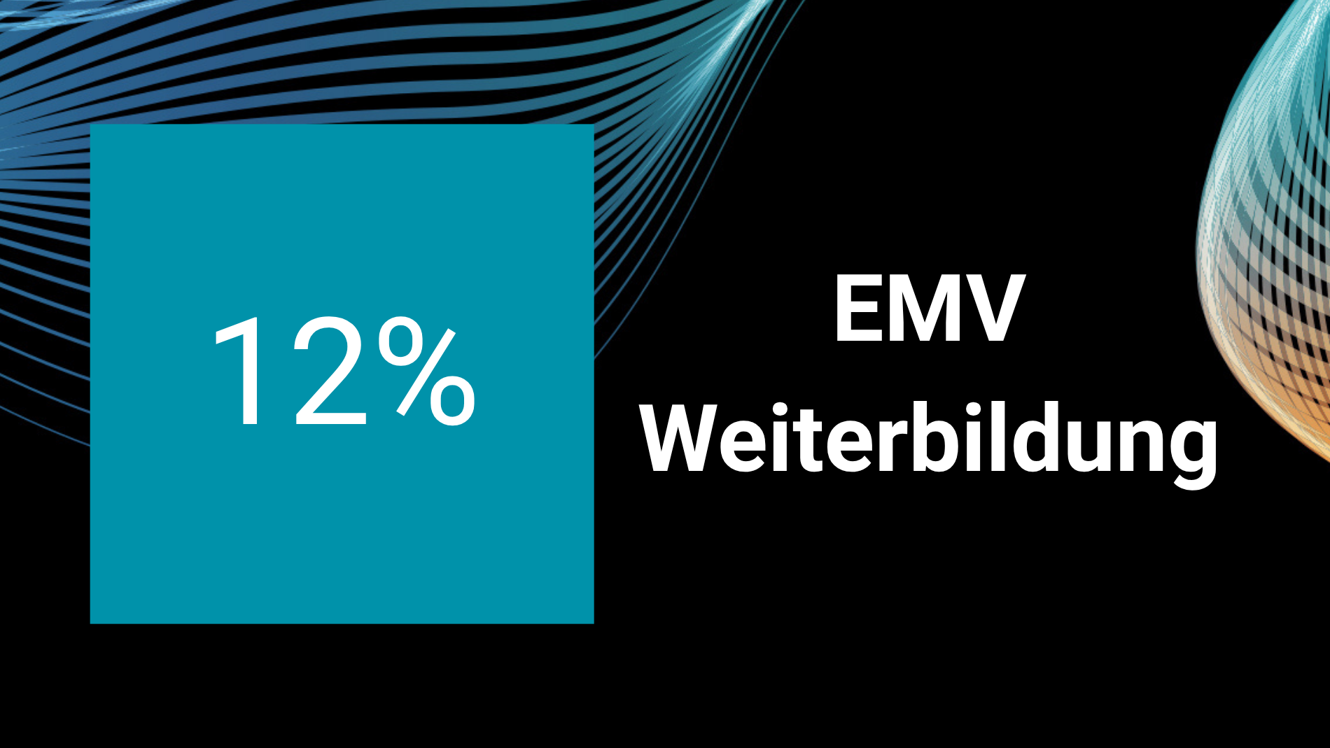 EMV: Weiterbildung = 12%